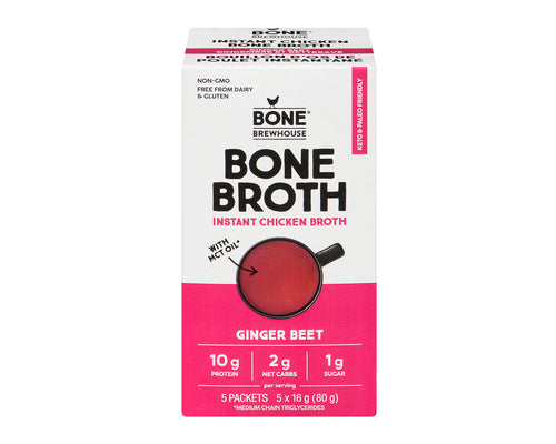 Bone Brewhouse Ginger Beet Instant Chicken Bone Broth 80gm