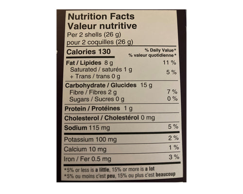 Siete Grain Free Taco Shells 156gm
