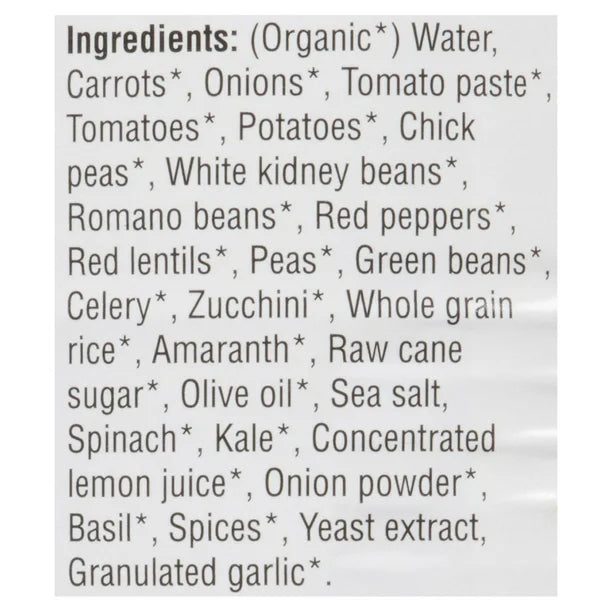 Sprague Organic Tuscany-Style Minestrone Soup 398mL