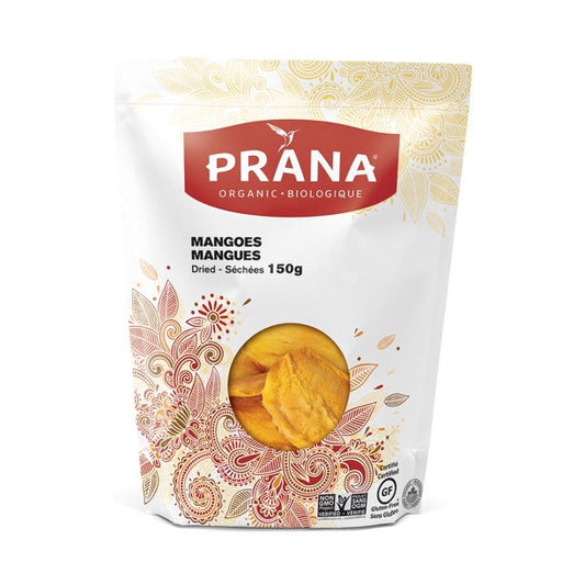 Prana Organic Dried Mangoes 150g