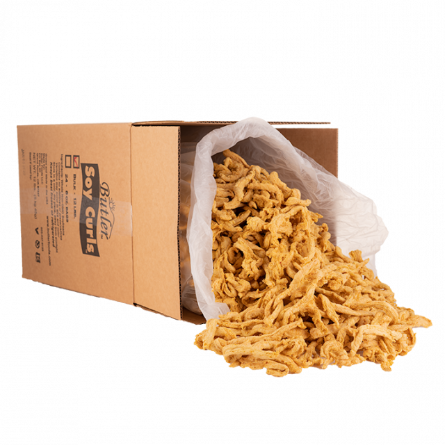 Butler Soy Curls in Bulk 12 lbs