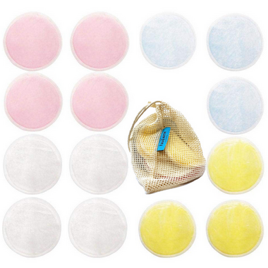 Tru Earth Bamboo Rounds Reusable Make Up remover Pads 14pc