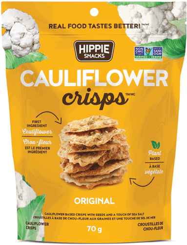 Hippie Cauliflower Crisps Original