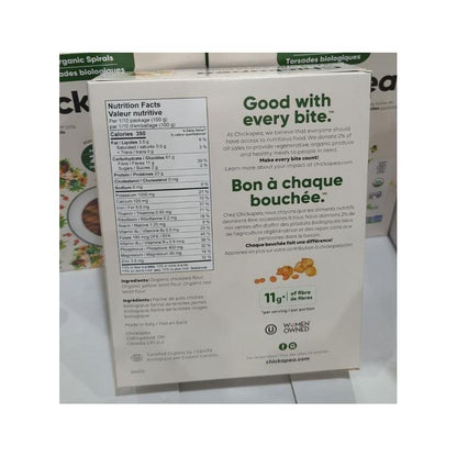 Chickapea Organic Spirals 1 kg