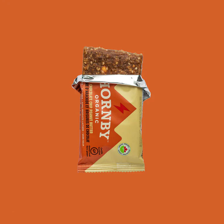 Hornby Choc Chip Peanut Butter Organic Energy Bar 80gm