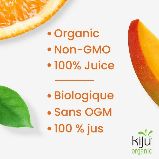 Kiju Organic Mango Orange Juice 4 pack