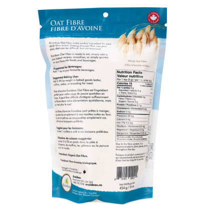 Eco ideas Organic Oat Fiber 454gm