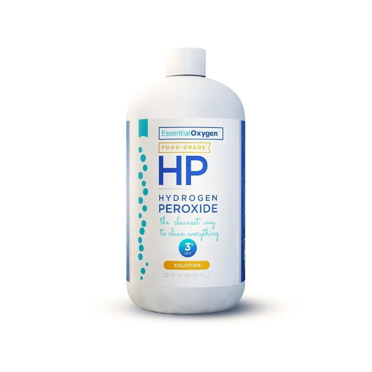 Raw Essence Essential Oxygen Food Grade 3% Hydroperoxide 946ml