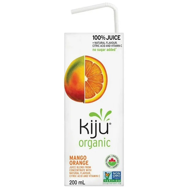 Kiju Organic Mango Orange Juice 4 pack