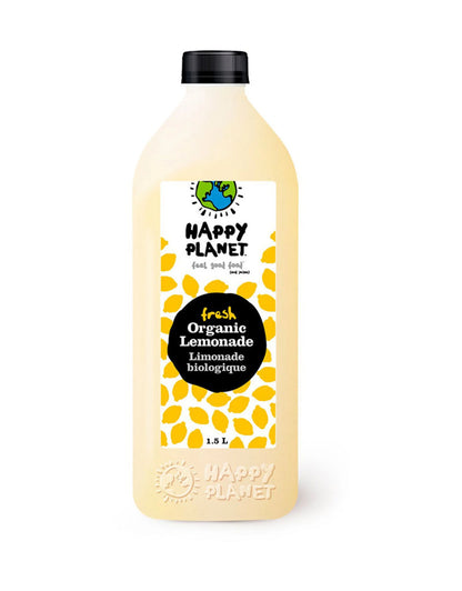 Happy Planet Organic Lemonade 1.5L