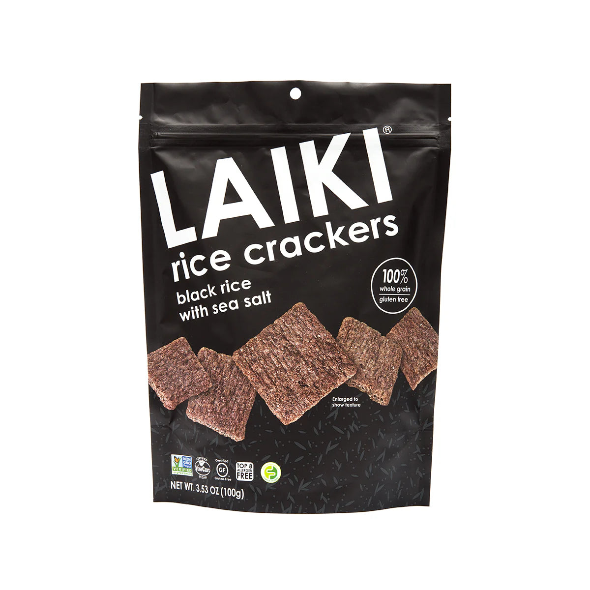 Laiki Black Rice Crackers
