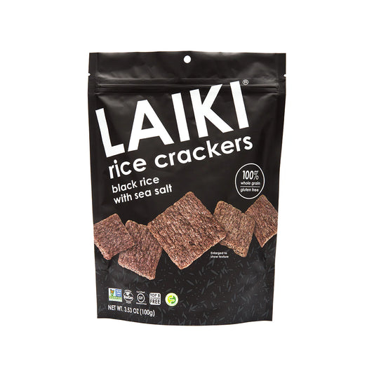 Laiki Black Rice Crackers