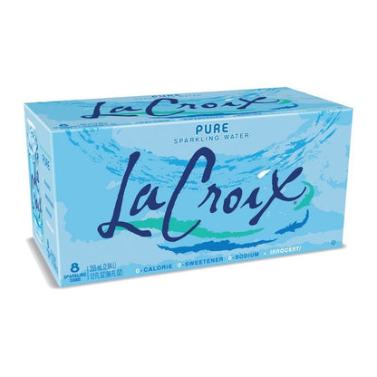 La Croix Pure Sparkling Water 8 pack