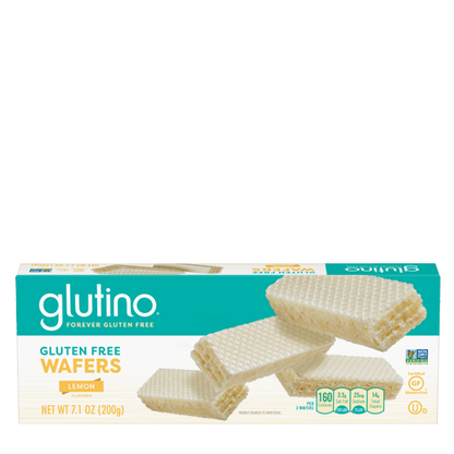 Glutino Lemon Cream Wafer Cookie