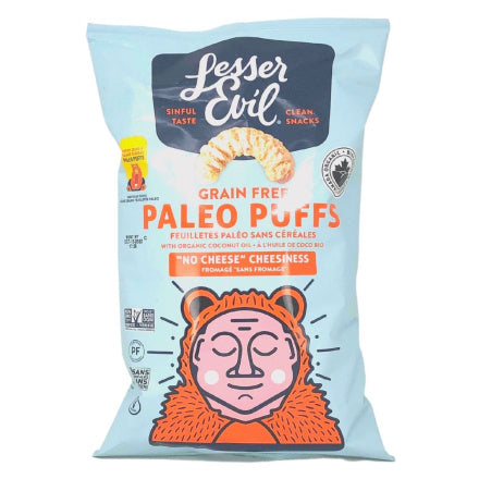 Lesser Evil Paleo Puffs No Cheese 142gm