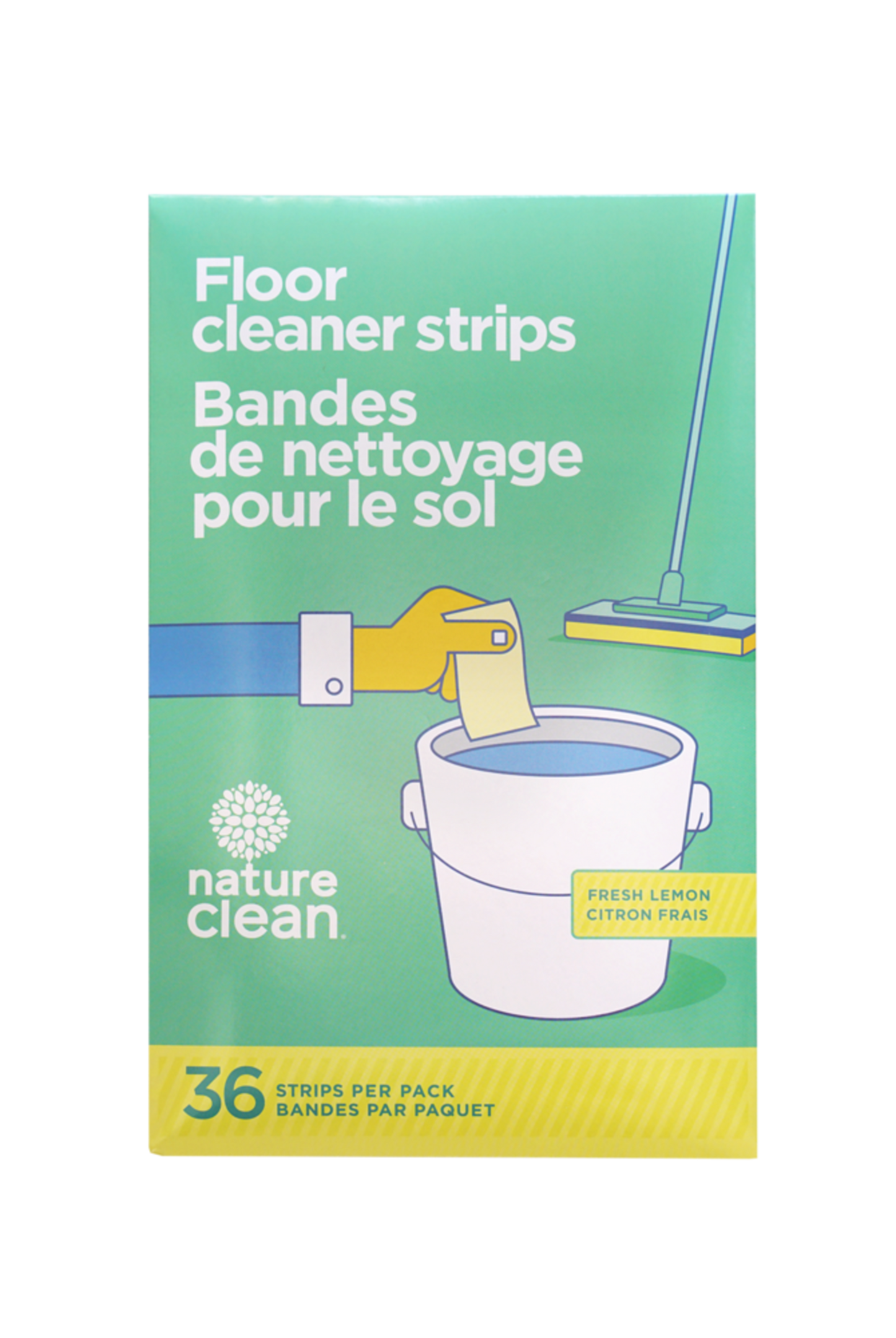 Nature Clean Floor Cleaner Strips 36 per pack