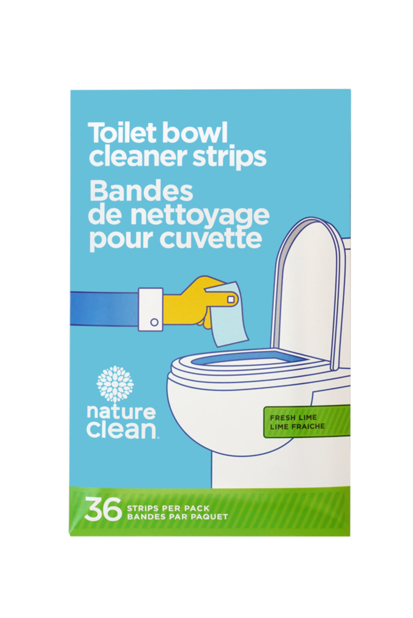 Nature Clean Toilet Bowl Cleaner Strips 36 per pack