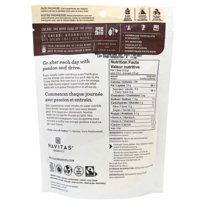 Navitas Organic Cacao Butter 227g