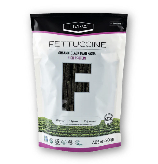 Liviva Organic Black Bean Fettuchini Pasta