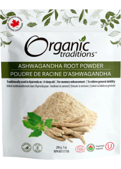 Organic Traditions Ashwagandha Powder 200gm