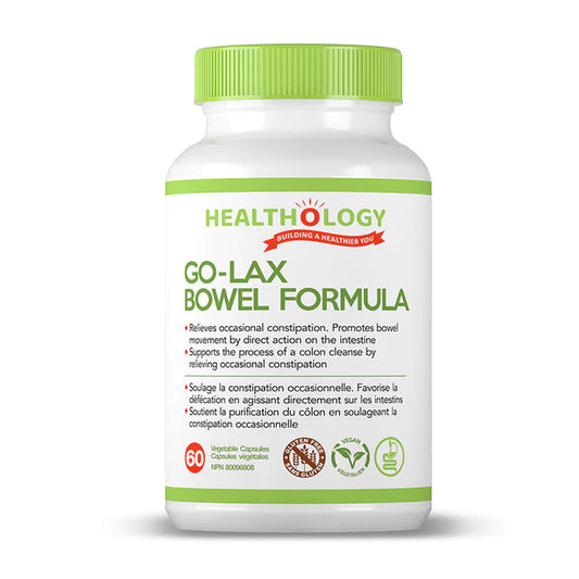 Healthology Go-LAX Bowel Formula 60 veg capsules