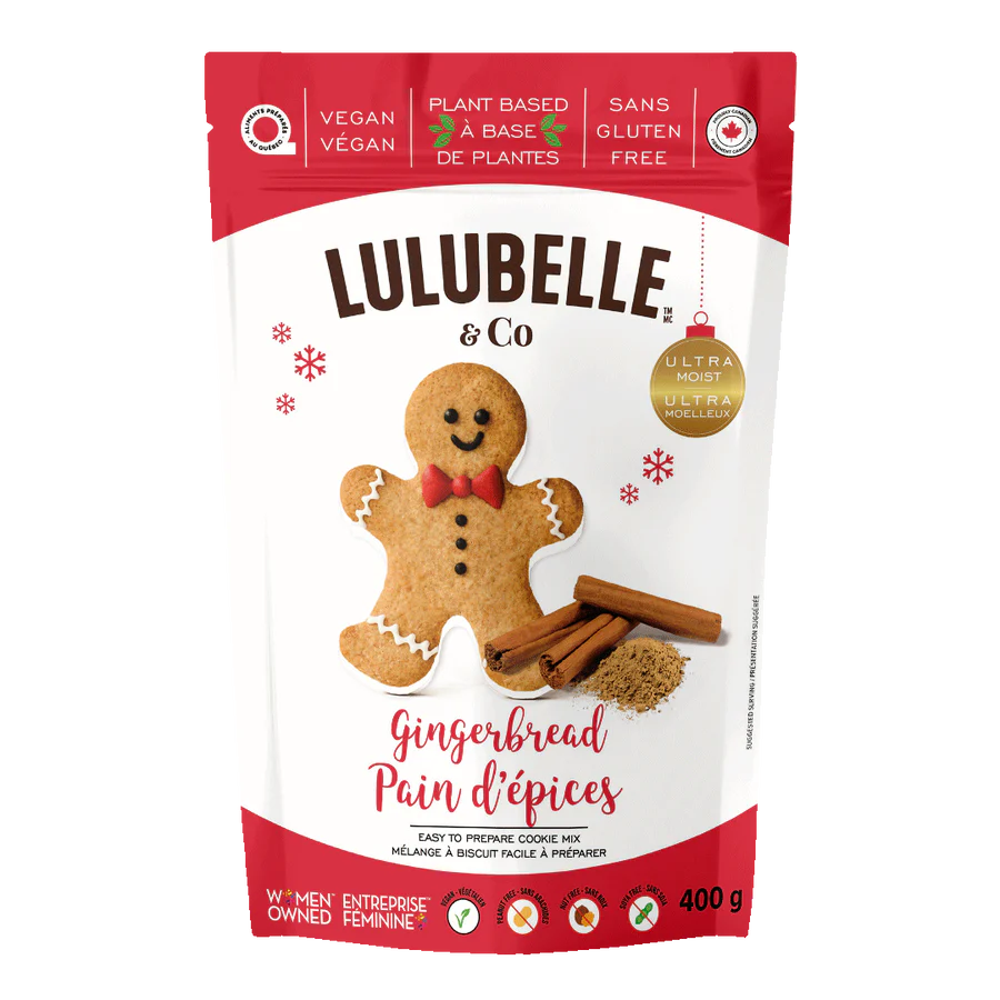 Lulubelle & Co. GF Cookie Mix Gingerbread 400gm