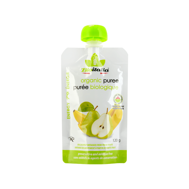 Bioitalia Organic Pear Banana Puree