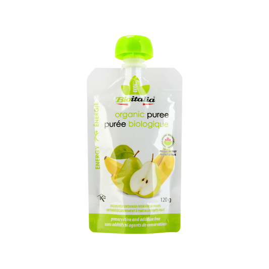 Bioitalia Organic Pear Banana Puree