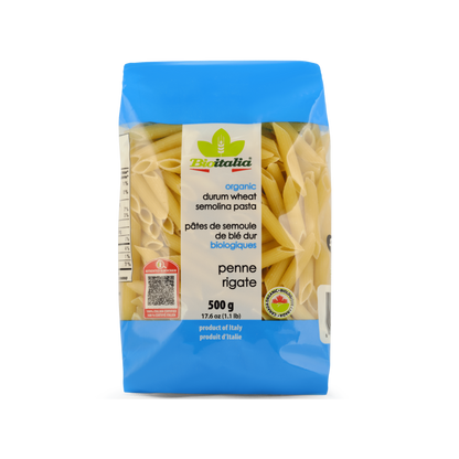 Bioitalia Organic Penne Rigate 500g