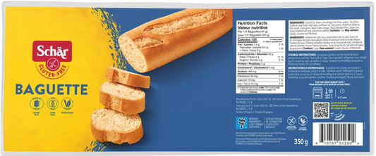 Schar Gluten Free Baguette 350gm