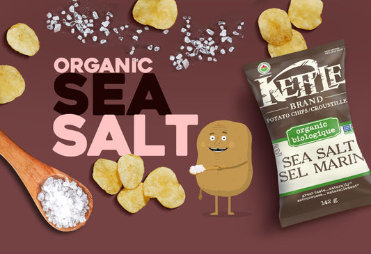 Kettle Brand Sea Salt 220gm