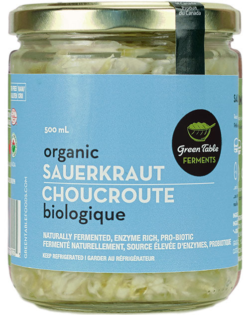 Green Table Ferments Organic Sauerkraut 500ml