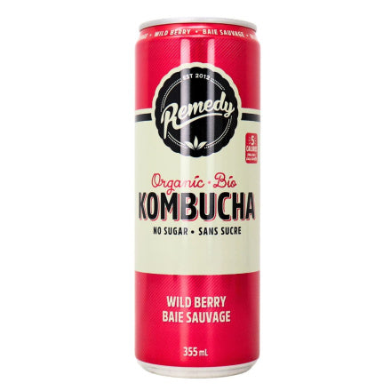 Remedy's No SugarBlack Berry 4 x 330ml