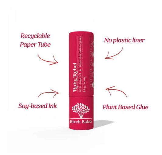 Birch Babe Lip & Cheek Ruby Rebel 15ml