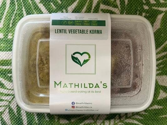 Mathilda's Lentil Veg Korma
