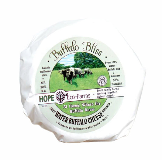 Hope Eco Farms Buffalo Bliss Cheese Brie per pound