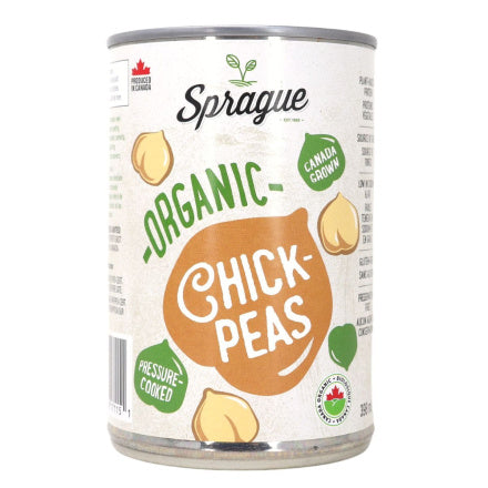 Sprague Organic Chickpeas 398mL