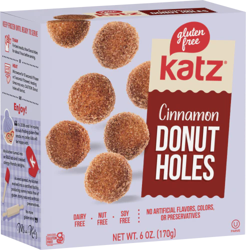 Katz GF Cinnamon Donut Holes 170gm