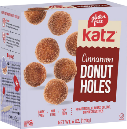 Katz GF Cinnamon Donut Holes 170gm
