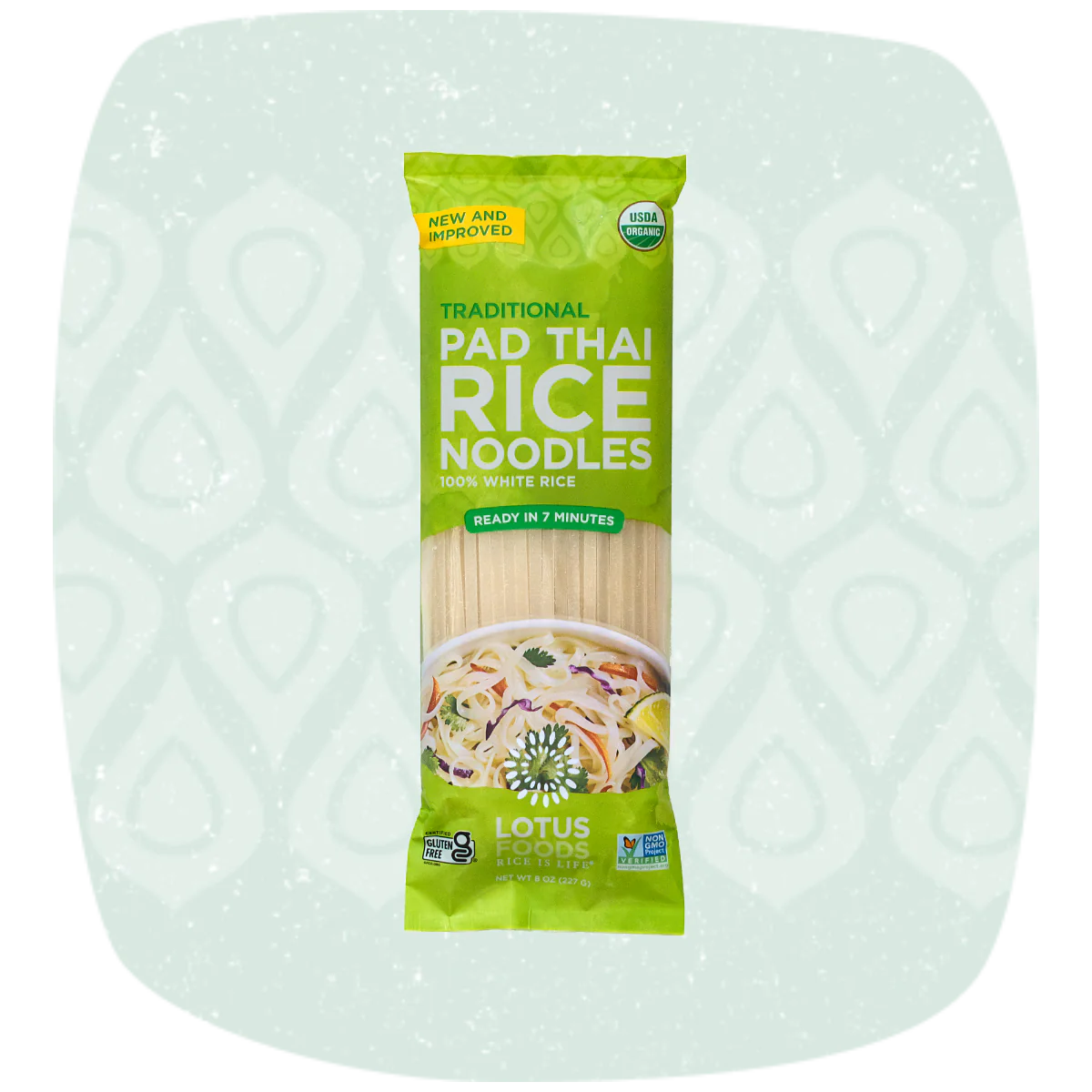 Lotus Foods Organic Traditional Pad Thai Rice Noodles 227gm
