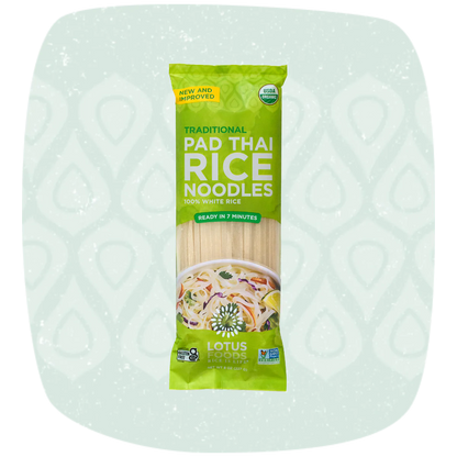 Lotus Foods Organic Traditional Pad Thai Rice Noodles 227gm