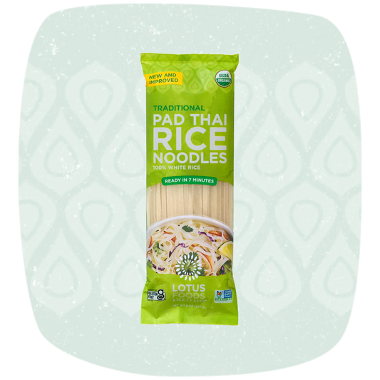 Lotus Foods Organic Traditional Pad Thai Rice Noodles 227gm