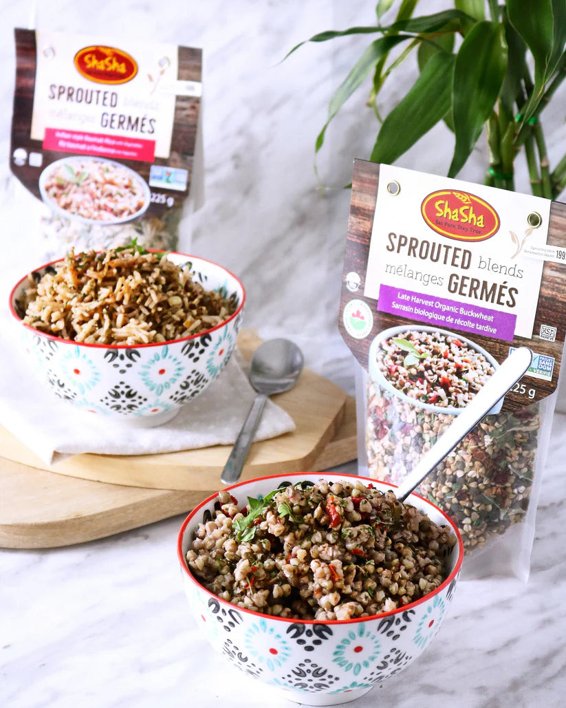 Shasha Sprouted Late Harvest Organic Buckwheat Blend 225g